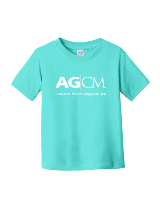 Rabbit Skins Carribean Toddler Fine Jersey Tee w/AG|CM Logo