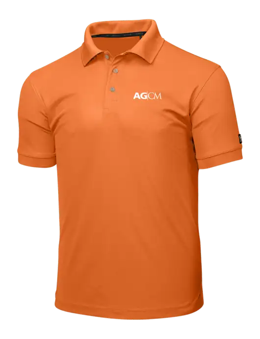 OGIO Orange Caliber 2.0 Polo w/AG|CM Logo