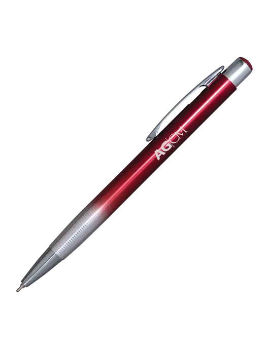 Desi Ombre Maroon Pen - Black Ink w/AG|CM Logo