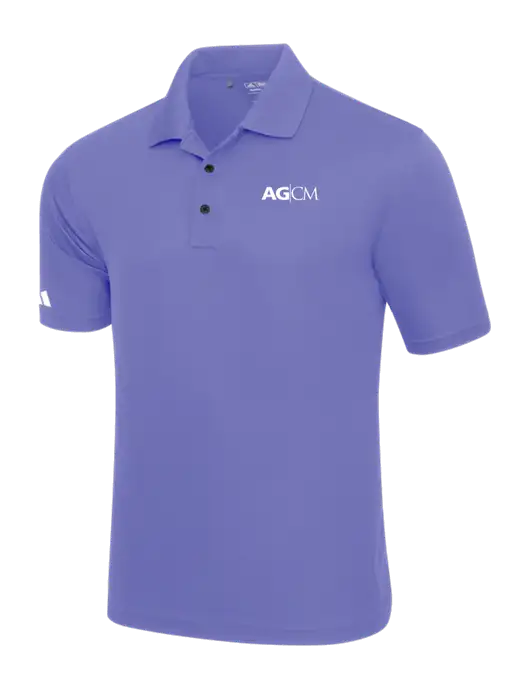 Adidas Light Purple Basic Sport Polo w/AG|CM Logo