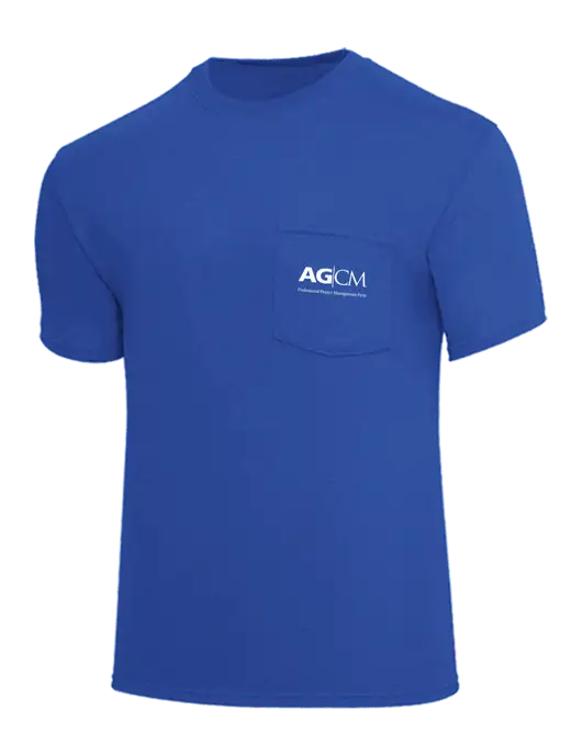 Core Blend Royal Pocket T-Shirt w/AG|CM Logo