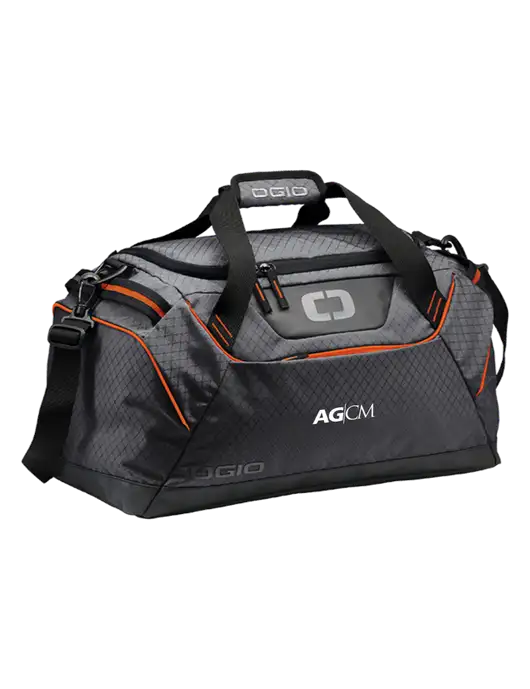 OGIO Tarmac/Orange Catalyst Duffle
 w/AG|CM Logo