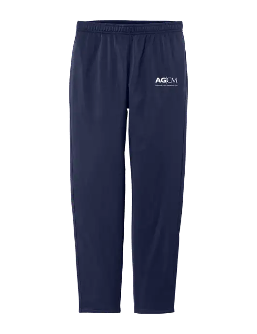 Womens Tricot Navy Track Jogger w/AG|CM Logo