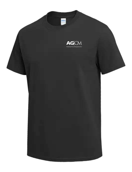 Charcoal Heavyweight 6.1 oz T-Shirt w/AG|CM Logo