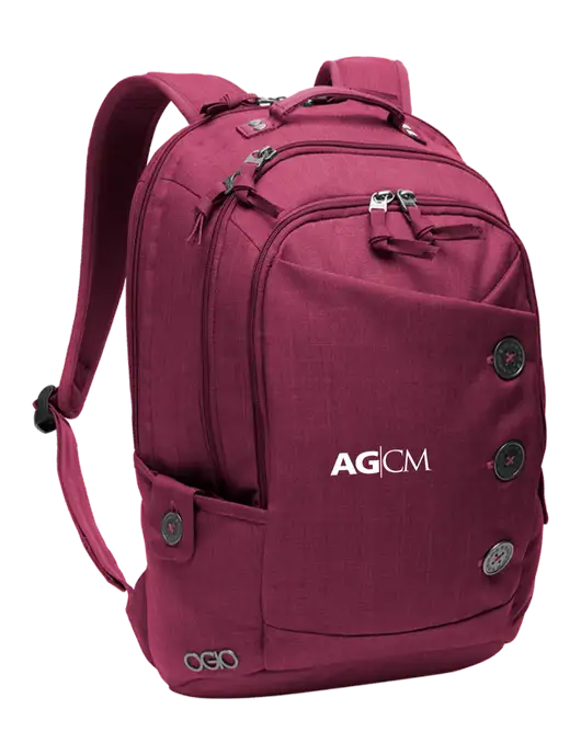 OGIO Sunset Cardinal Ladies Melrose Pack w/AG|CM Logo