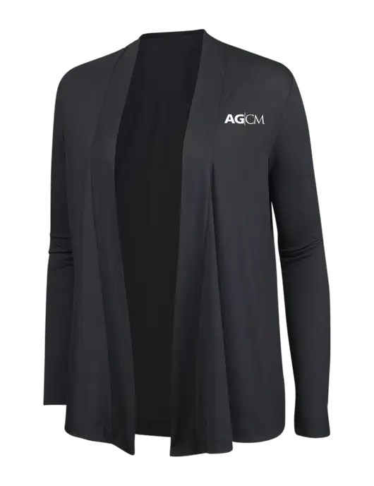 Smoke Grey Womens Concept Cardigan w/AG|CM Logo