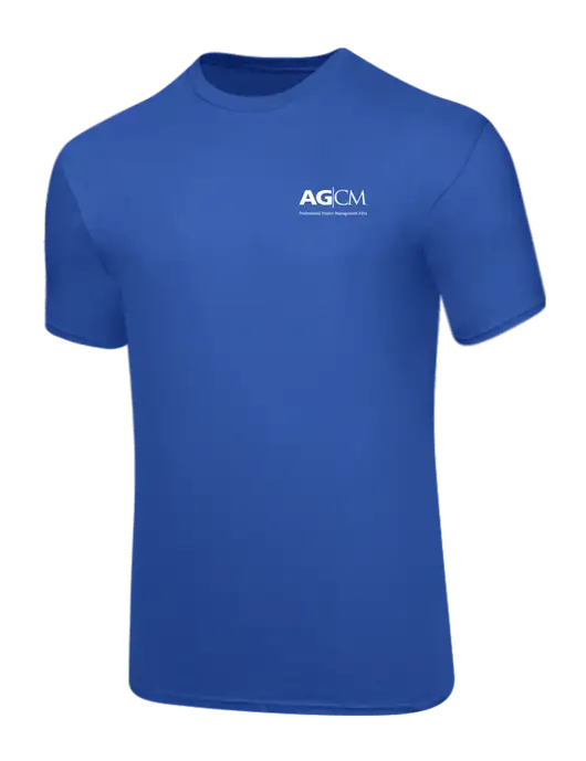 Core Blend Royal Blue T-Shirt w/AG|CM Logo