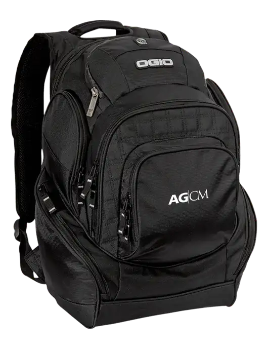 OGIO Black Mastermind Pack w/AG|CM Logo