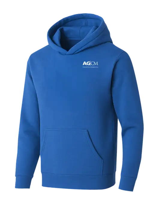 BELLA+CANVAS Royal Sponge Fleece Pullover Hoodie w/AG|CM Logo