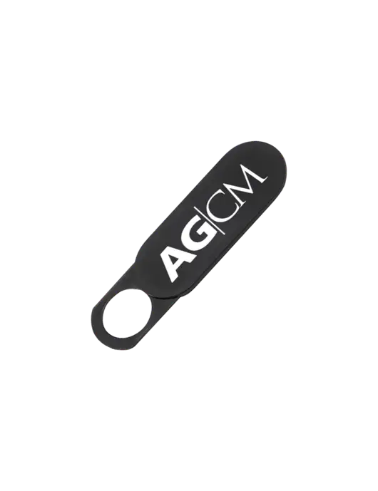 Black Web Cam Cover w/AG|CM Logo