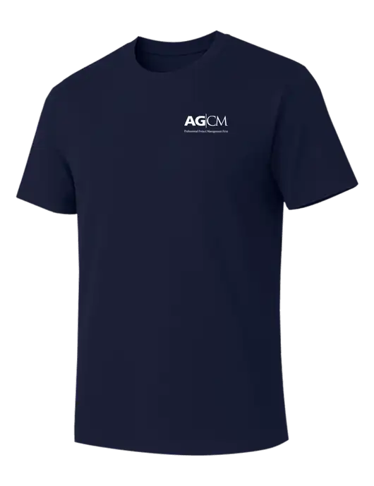 Allmade Dark Navy Organic Cotton Tee w/AG|CM Logo