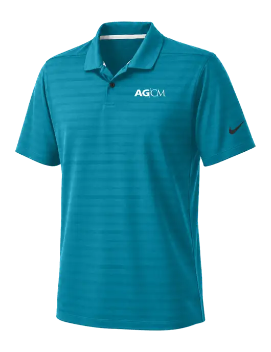 Nike Sapphire Blue Dri-FIT Vapor Jacquard Polo w/AG|CM Logo