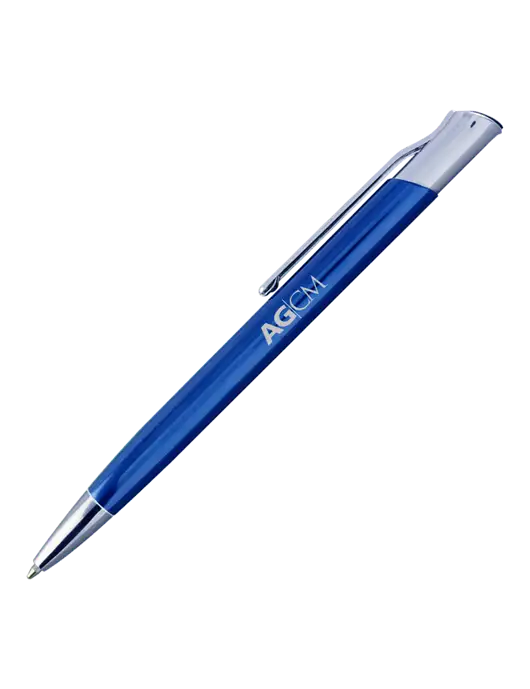 San Malo Slate Pen - Black Ink w/AG|CM Logo