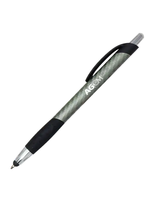 Sunray Gunmetal Stylus Pen w/AG|CM Logo