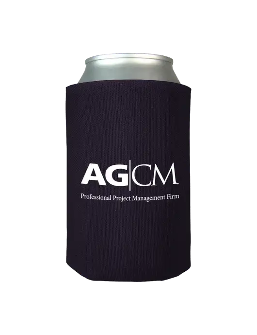 Dark Purple Foam Coolie w/AG|CM Logo