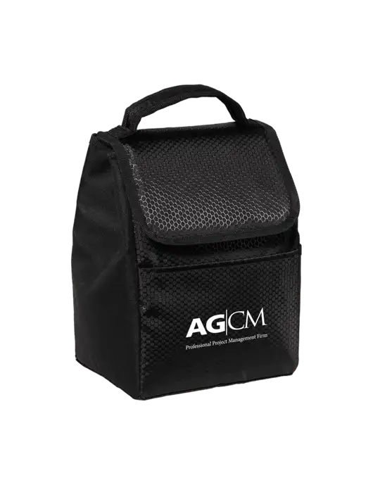 Lunch Bag Black Cooler w/AG|CM Logo