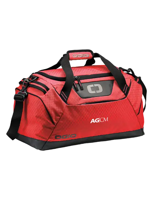 OGIO Red Catalyst Duffle
 w/AG|CM Logo
