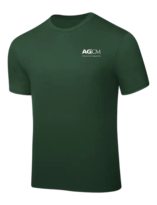 Dark Green PosiCharge Competitor Tee w/AG|CM Logo