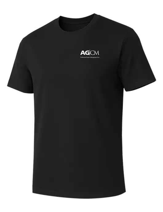 Allmade Deep Black Organic Cotton Tee w/AG|CM Logo