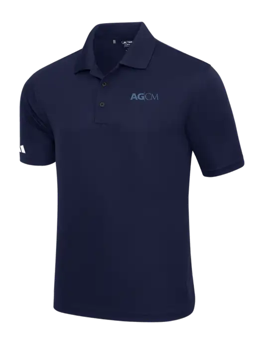 Adidas Navy Basic Sport Polo w/AG|CM Logo