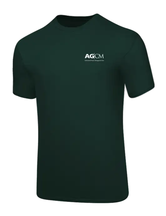 Core Blend Dark Green T-Shirt w/AG|CM Logo