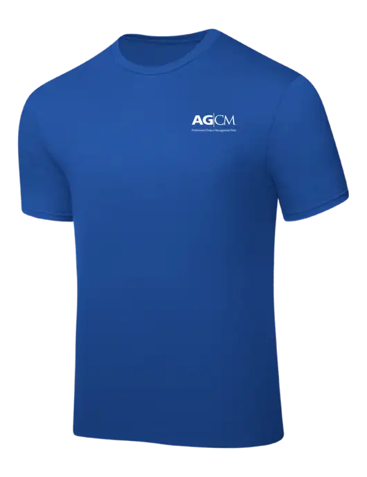 Royal PosiCharge Competitor Tee w/AG|CM Logo