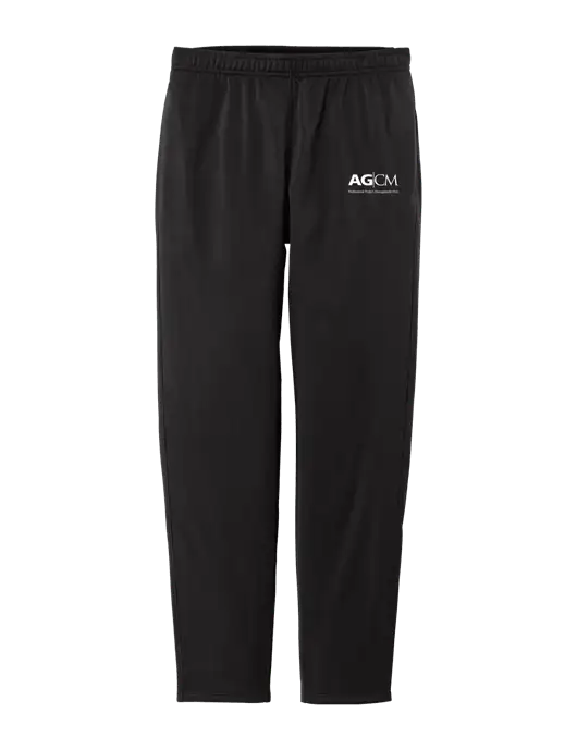 Womens Tricot Black Track Jogger w/AG|CM Logo