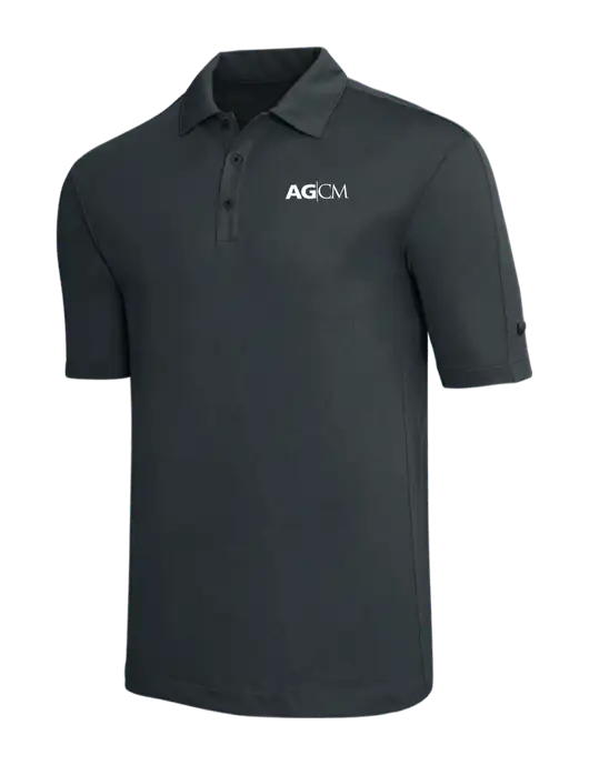 Nike Dark Grey Tech Sport Dri-FIT Polo w/AG|CM Logo