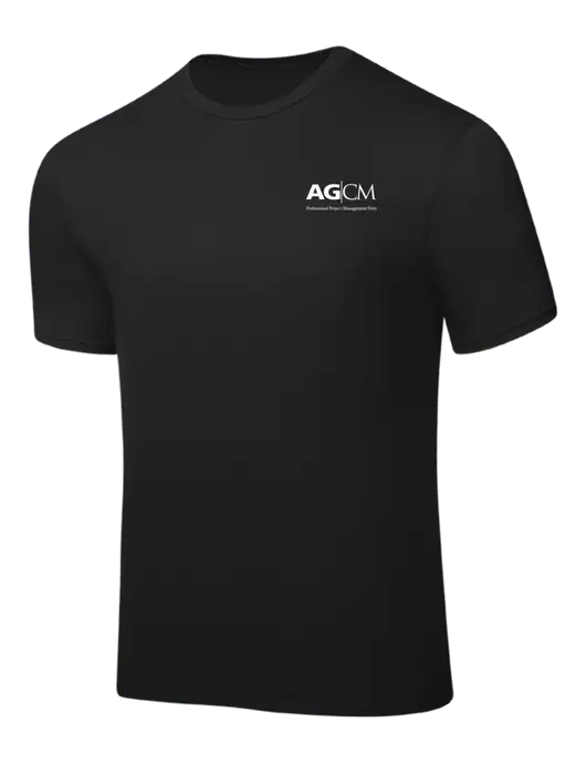 Black PosiCharge Competitor Tee w/AG|CM Logo