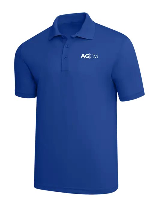 Dark Royal PosiCharge RacerMesh Polo w/AG|CM Logo