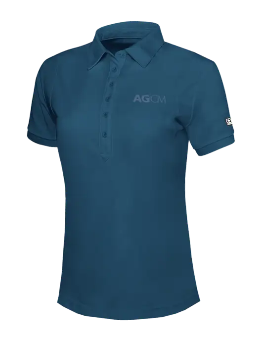 OGIO Womens Light Navy Jewel Polo w/AG|CM Logo
