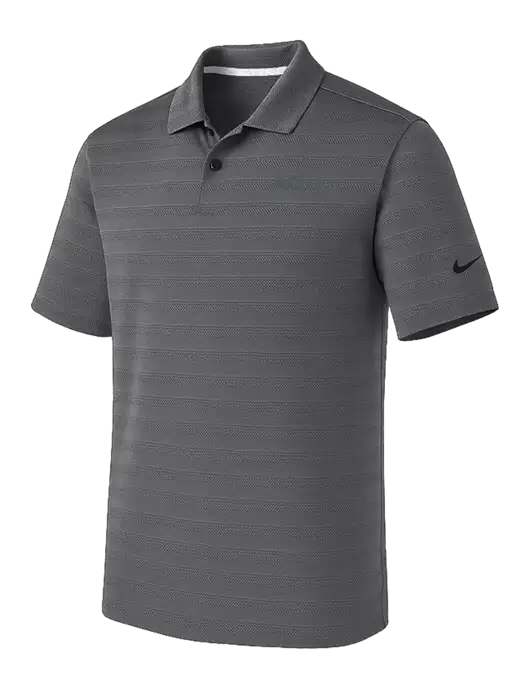 Nike Dark Medium Grey Dri-FIT Vapor Jacquard Polo w/AG|CM Logo