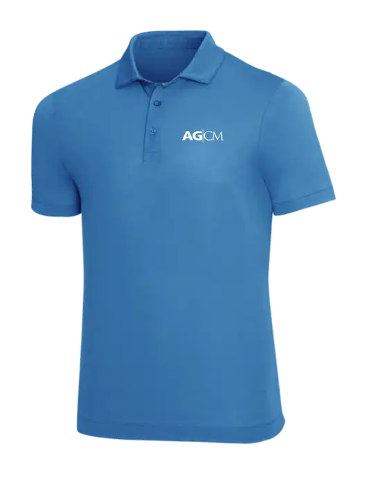 Mercer+Mettle Dark Sapphire Blue Stretch Jersey Polo w/AG|CM Logo