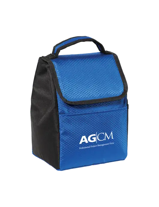 Lunch Bag Twilight Blue/Black Cooler w/AG|CM Logo