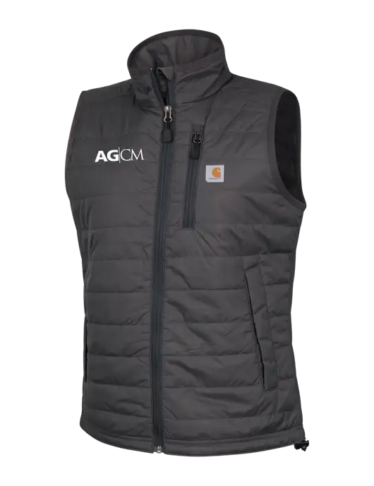 Carhartt Womens Dark Grey Gilliam Vest w/AG|CM Logo