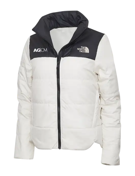 North Face Womens Vintage White Everyday Insulated Jacket w/AG|CM Logo