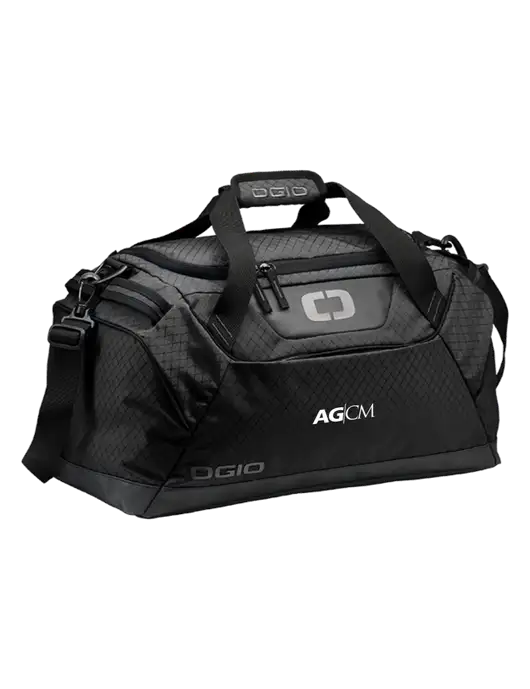 OGIO Black Catalyst Duffle
 w/AG|CM Logo