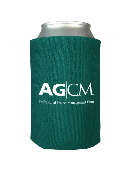 Teal Foam Coolie w/AG|CM Logo