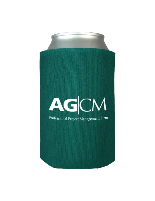 Teal Foam Coolie w/AG|CM Logo