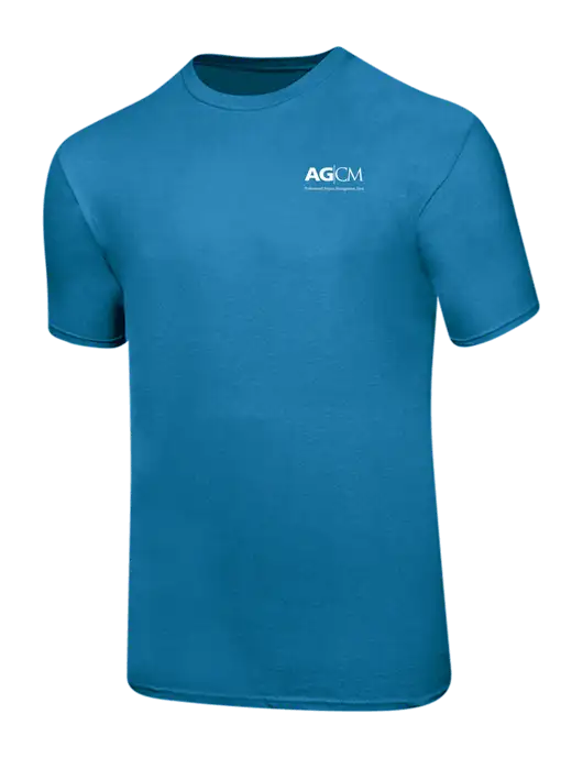 Ring Spun Sapphire 4.5 oz T-Shirt w/AG|CM Logo