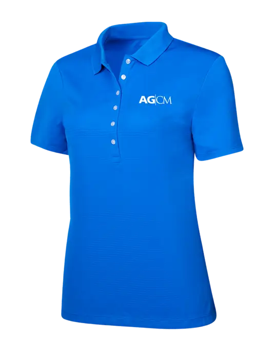 Callaway Womens Ottoman Royal Blue Polo w/AG|CM Logo