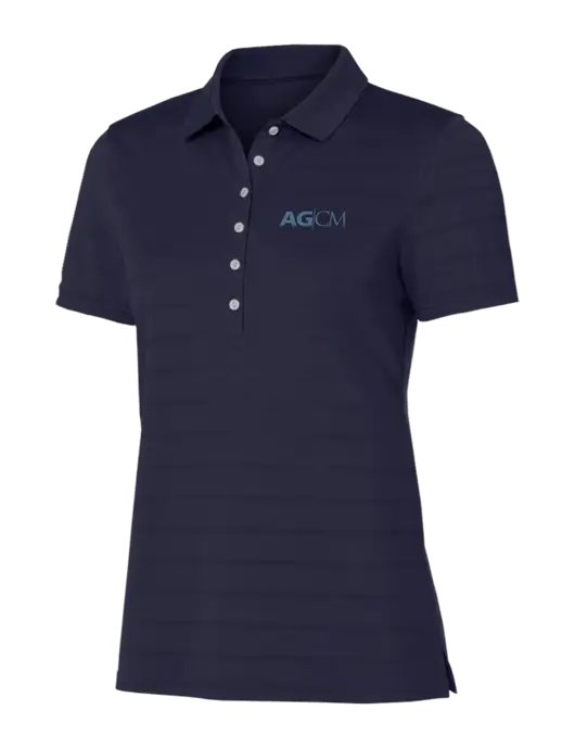 Callaway Womens Navy Ventilated Polo w/AG|CM Logo