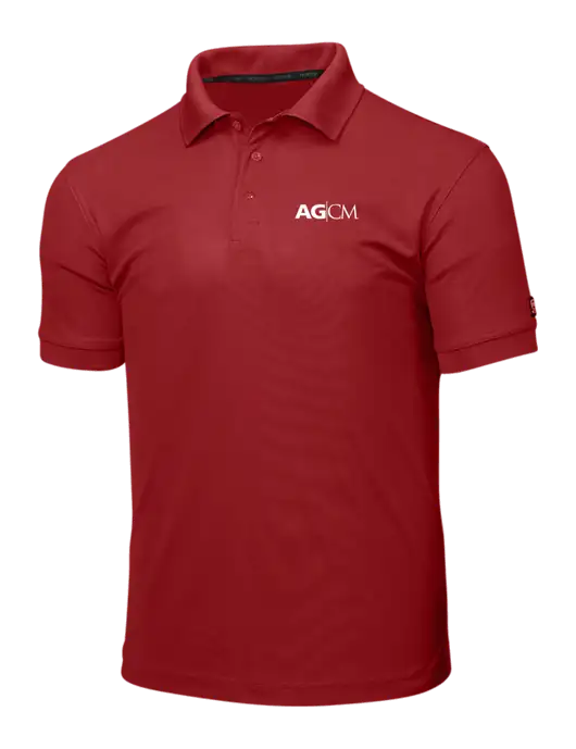OGIO Red Caliber 2.0 Polo w/AG|CM Logo