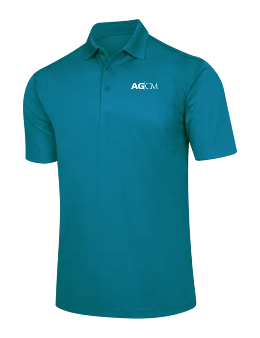 Dark Sapphire Micropique Sport-Wick Polo w/AG|CM Logo