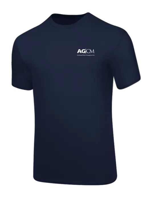 Core Blend Navy T-Shirt w/AG|CM Logo