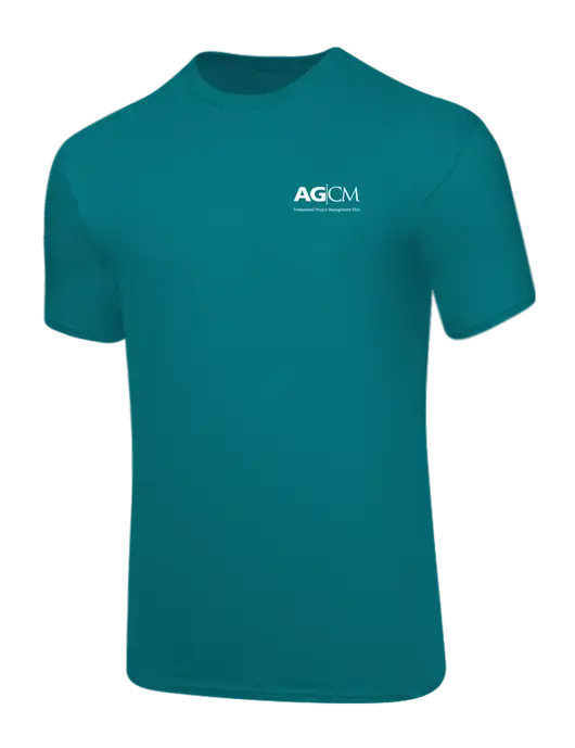Core Blend Teal T-Shirt w/AG|CM Logo