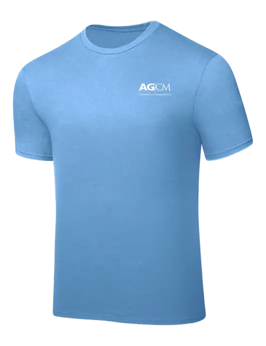 Carolina Blue PosiCharge Competitor Tee w/AG|CM Logo