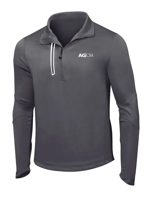 OGIO Gear Grey Endurance Fulcrum 1/4 Zip w/AG|CM Logo