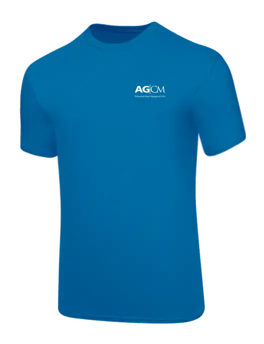Core Blend Sapphire Blue T-Shirt w/AG|CM Logo