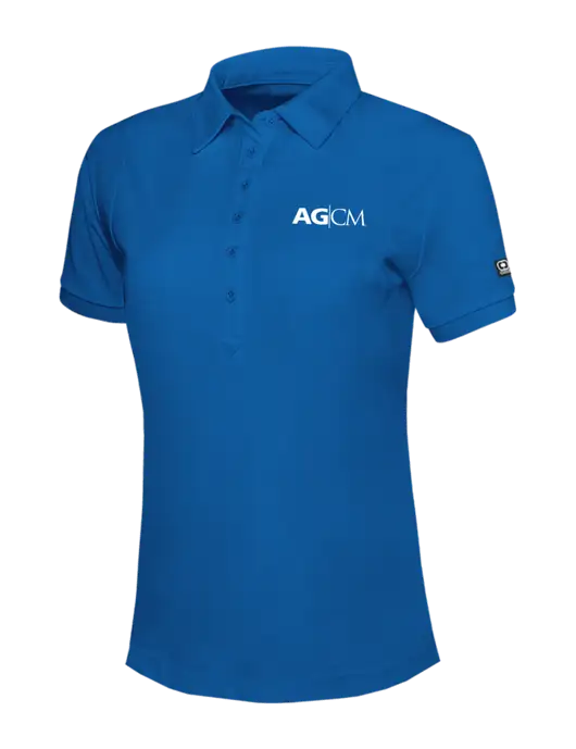 OGIO Womens Royal Blue Jewel Polo w/AG|CM Logo